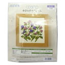 【ルシアン LECIEN】ルシアン 刺しゅうキット 小さな花のフレーム クロスステッチ 干日紅 885 CSK885