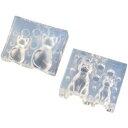 【亀島商店】亀島商店 アニマル レジンクラフト用 ソフトモールド C-454 猫Cタイプ M Sサイズ 1個入