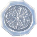 【亀島商店】亀島商店 フルーツ レジンクラフト用 ソフトモールド C-494 スライスオレンジL 1個入