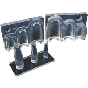 【亀島商店】亀島商店 ミニチュアシリーズ レジンクラフト用 ソフトモールド C-656 ミルクボトル W47×H31×D20mm 1組入 個