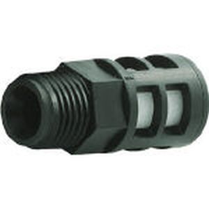 【トラスコ TRUSCO】トラスコ サイレンサー 消音器 口径Rc1/4 1個 TP-SR02