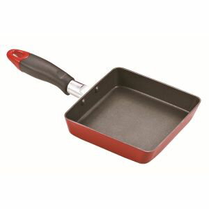 【パール金属】パール金属 ミニ 卵焼き フライパン 13×14cm スクエア IH対応 玉子焼き器 フッ素加工 コンパクト HB-2182