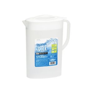 【パール金属 Pearl】パール金属 NEW クーリア 冷水ポット 3.0L ホワイト HB-5186