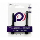 【パナレーサー Panaracer】パナレーサー チューブ レスバルブ 60mm 2本セット キャップ1個 TLV-60-B Panaracer