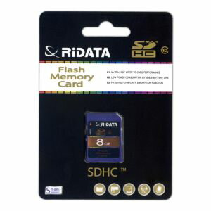 yCf[^ RIDATAzRIDATA SDHC 8GB CLASS10