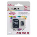 yCf[^ RIDATAzRIDATA microSDXC 64GB C10 UHSI