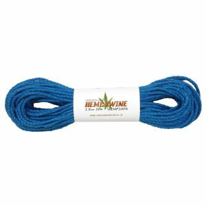 【メルヘンアート】メルヘンアート 麻ひも ヘンプトゥワイン 中 10m 330 ターコイズ 803305