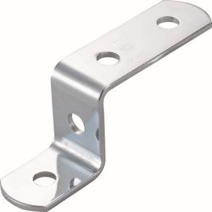 【トラスコ TRUSCO】トラスコ ジョイント金具19型Z クロム 寸法79×52 穴数4 1個 TK19-Z4C