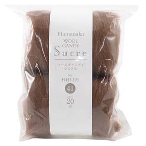【ハマナカ Hamanaka】ハマナカ フェルト羊毛 ウールキャンディ シュクル ソリッド col.41 H441-126-41(3)