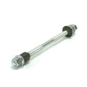 【アサヒサイクル ASAHICYCLE】アサヒサイクル BHB04 後ハブ軸セット バラ 3分 3/8X19 2mm 15mmナット ASAHICYCLE