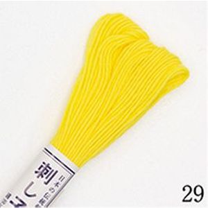 【オリムパス】オリムパス 刺し子糸 20m 単色 カラー 29
