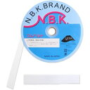 【日本紐釦貿易 Nippon Chuko】NBK ニホンチューコー オリゴム 25mm×30m巻 白 F10-ORI25-W-30 日本紐釦貿易