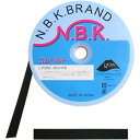 【日本紐釦貿易 Nippon Chuko】NBK ニホンチューコー オリゴム 15mm×30m 黒 F10-ORI15-B-30 日本紐釦貿易
