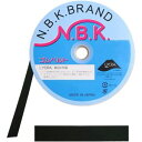 【日本紐釦貿易 Nippon Chuko】NBK ニホンチューコー オリゴム 25mm×30m巻 黒 F10-ORI25-B-30 日本紐釦貿易
