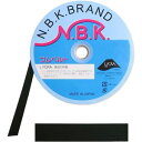 【日本紐釦貿易 Nippon Chuko】NBK ニホンチューコー オリゴム 30mm×30m巻 黒 F10-ORI30-B-30 日本紐釦貿易