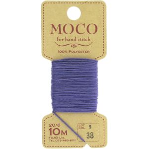 【フジックス FUJIX】フジックス MOCO モコ 手縫い ステッチ糸 10m col.38 3枚入り