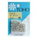 【トーホー】トーホー 丸小 バラビーズ 外径 約2.2mm 約7g入り No.21F 銀メッキ つや消し MSB-21F-BA(3)