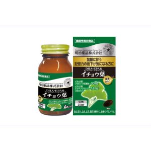 【明治薬品】明治薬品 健康きらり DHA EPAイチョウ葉 60粒