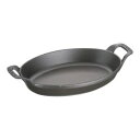 【ストウブ Staub】ストウブ オーバル スタッカブルディッシュ 28cm ブラック 40509-341 Staub