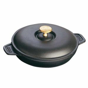 【ストウブ staub】ストウブ ラウンド ホットプレート 蓋付 20cm ブラック 40509-579 staub