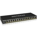 送料無料!!【ネットギア NETGEAR】ネットギア GS316PP-100AJS アンマネージスイッチングハブ ギガビット 16ポート PoE+ 16ポート 183W【smtb-u】