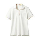 LW203-12 ニットシャツ レディス オフホワイト アメリ ピンク 3Lサイズ