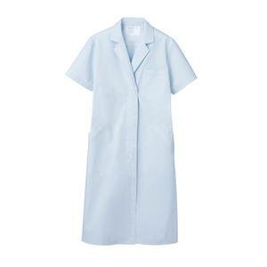 【住商モンブラン】住商モンブラン 51-004 ドクターコート レディス 半袖 サックス Sサイズ