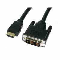 HDMI(オス)-DVI24ピン変換ケーブル RC-HD2CG 2M