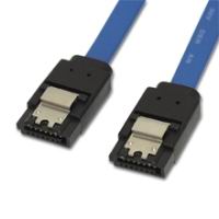 【アイネックス AINEX】アイネックス SAT-3105BL ラッチ付 シリアルATAケーブル 50cm AINEX