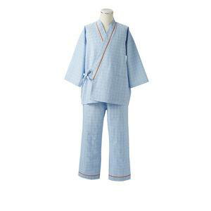 【住商モンブラン】住商モンブラン 59-461 患者衣 上衣 男女兼用 8分袖 ブルー Mサイズ