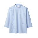 【住商モンブラン】住商モンブラン 72-963 ケーシー メンズ 8分袖 サックス L