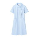 【住商モンブラン】住商モンブラン 73-1776 ナースワンピース 半袖 サックス 4L