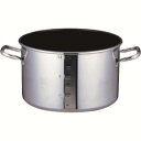 【遠藤商事 TKG】TKG SA パワー デンジ アルファ 半寸胴鍋 39cm 蓋無 目盛付 AHV9307 遠藤商事