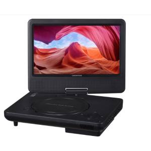 送料無料！！【グリーンハウス Greenhouse】グリーンハウス GH-PDV9R-BK 9型ワイド ポータブルDVDプレーヤー 乾電池 ブラック【smtb-u】