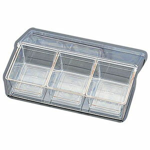 【遠藤商事 TKG】TKG SA ポリカーボネイト スパイスケース 3個入 ASP01003 遠藤商事