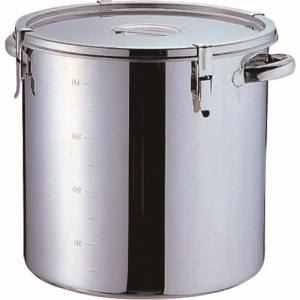 送料無料！！【遠藤商事 TKG】TKG SA モリブデン 目盛付 パッキン付 寸胴鍋 36cm 35.0L 手付 AZV7136 遠藤商事【smtb-u】