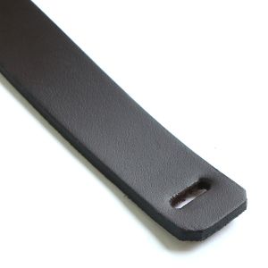 【日本紐釦貿易 Nippon Chuko】NBK 本革持ち手 チョコ 17mmx59.5cm 1組 KT91-C 日本紐釦貿易