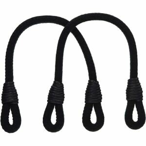 【日本紐釦貿易 Nippon Chuko】NBK 角紐持手 2本 アクリル DCH9706-B 日本紐釦貿易