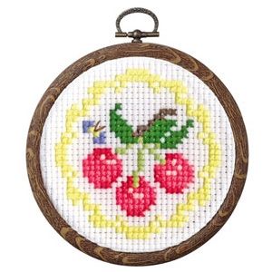 【オリムパス】オリムパス プチフープパート2 フルーツ&フラワー サクランボとレース 7444