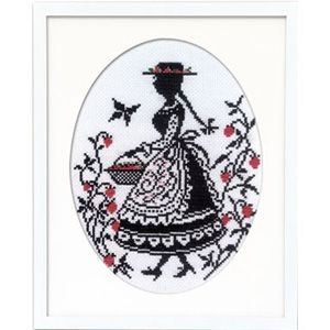 【オリムパス】オリムパス クロスステッチ刺しゅうキット オノエ メグミ 赤毛のアンの物語 いちご摘み 7454