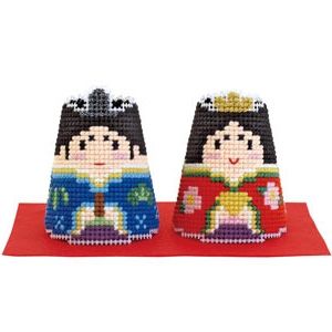 【オリムパス】オリムパス かわいいひなまつり おひなさま クロス ステッチ 9039