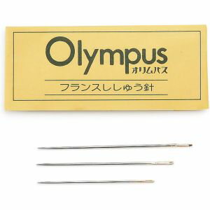 【オリムパス】オリムパス フランスししゅう針 先細 30471