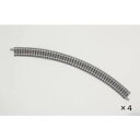 【トミーテック TOMIX】TOMIX 1852 カーブレール C317-45 F 4本セット