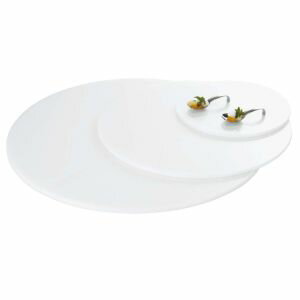 【ブッフェステーション】ブッフェステーション 丸ホワイトトレー W0031 S 310