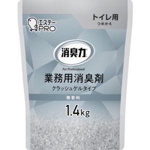 エステー ST130450 G消臭力 クラッシュゲルトイレ用 詰替 1.4kg 無香料