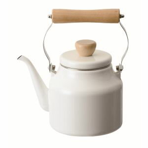 【パール金属】パール金属 フェスカ ホーロードリップストレートケットル 1.5L ホワイト HB-924