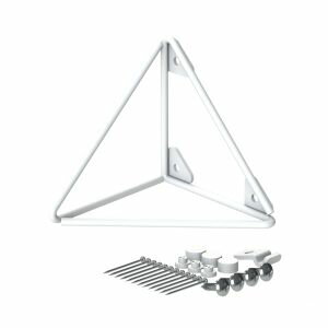 【平安伸銅工業】平安伸銅工業 トライアングルフレーム S ホワイト WPW-64