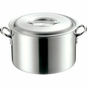 【エムテートリマツ】エムテートリマツ MTI プロガスト アルミ 半寸胴鍋 24cm 目盛付(3)