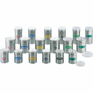 【猪熊製作所】猪熊製作所 カシワ18-8調味缶 大 ガーリック缶1穴5mm平フタ