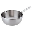 【遠藤商事 TKG】TKG トリノ 雪平鍋 24cm AYK6503 遠藤商事